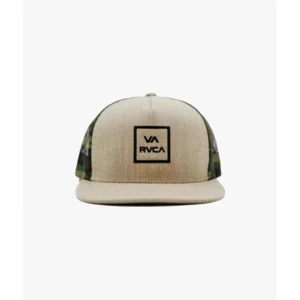 Beige Camo Print Snapback Cap — IT Blacksmiths (Limited-run beige camouflage snapback, all-over print, flat brim, snap closure.)