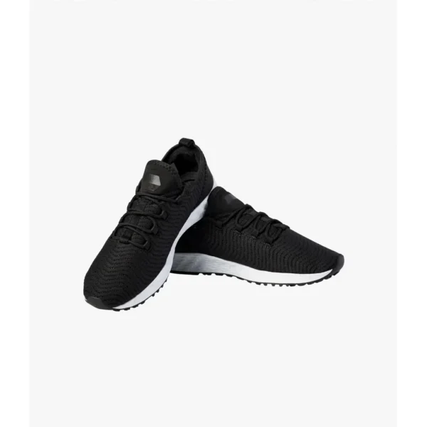 Black Knit Running Sneakers — IT Blacksmiths (Engineered black knit upper on a lightweight EVA midsole. Breathable, flexible, made for long city walks.)