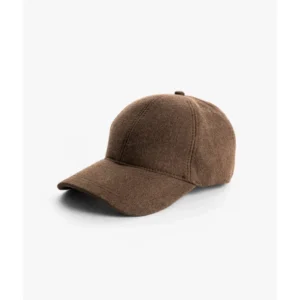Mocha Brown Wool Cadet Cap — IT Blacksmiths (Rich mocha brown wool cadet cap with contrast topstitch and adjustable back strap.)