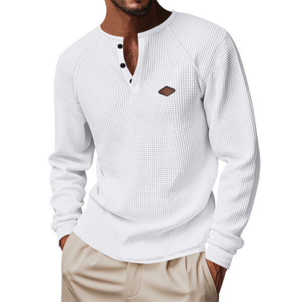 0c3525af-8653-4c00-a2d5-11077d82e10c.jpg Waffle Buckle Quick-drying Raglan Henry Long Sleeve