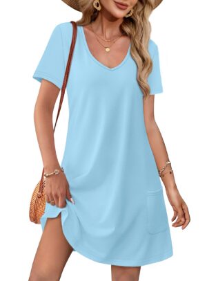 Version 1.0.0 Women's Summer Dress Loose Fit