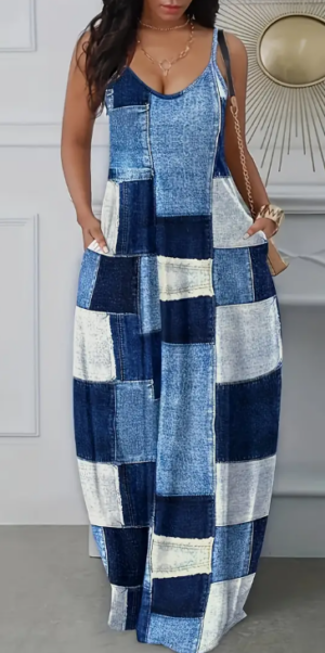 1e418007-3c45-4b42-ae05-e4a93094d294-1 Patchwork Print Cami Dress