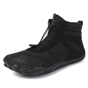 Fleece-lined Waterproof Snow Boots Warm Breathable High-top Casual Cotton Shoes
