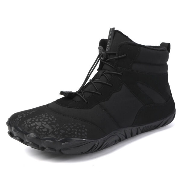 Fleece-lined Waterproof Snow Boots Warm Breathable High-top Casual Cotton Shoes