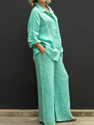 2c586e28-50ea-4e0f-9cd1-601097114ff1 Women's Casual Urban Shirt Set