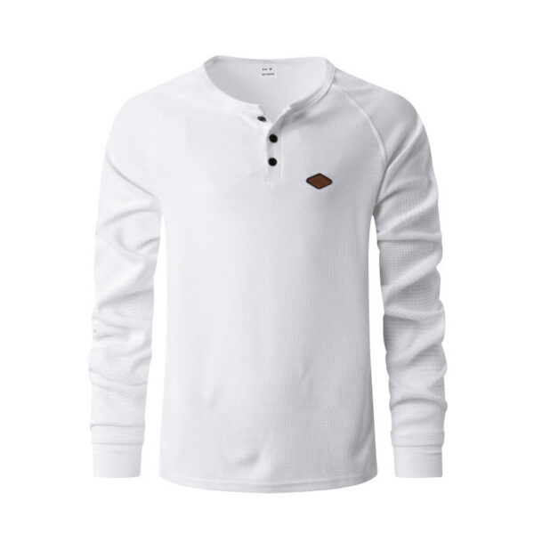 2f576d73-a9ef-45b6-8bb6-74330a79273a.jpg Waffle Buckle Quick-drying Raglan Henry Long Sleeve