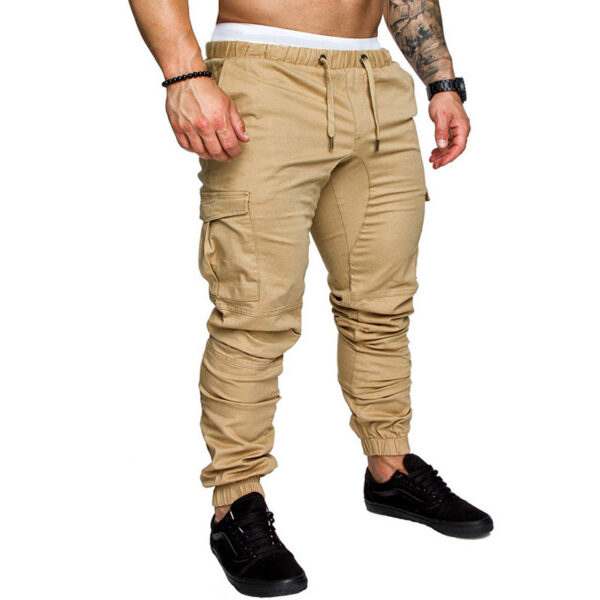 422a8211-71ef-4b9a-9a19-67dfa817c92e.jpg Men's Woven Fabric Casual Pants Corset Pants
