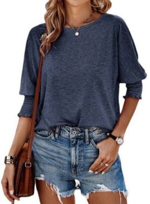 Women's Stylish Loose Round Neck T-shirt