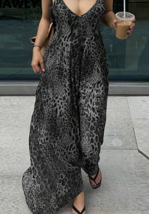 582880d1-7d40-4612-b2df-36c4b0de32bc Women's Summer Fashion Leopard Print Spaghetti Strap Dress