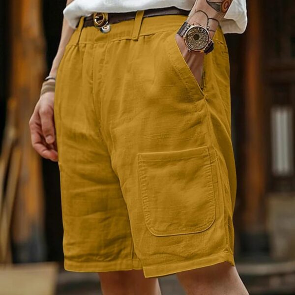 5b559d4b-4818-4f52-9397-e66247875eba.jpg Stylish Men's Casual Shorts With Functional Pockets And Classic Design