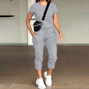 662e2df1-f814-4d64-80e9-bb667d6ae77f Fashion Women's Wear Round Neck Top Pocket Suit