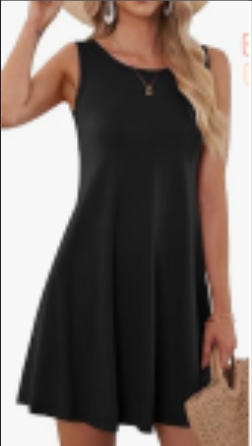 ac2f9bbb-b408-4e1a-87ba-c5e1627fac3c Women's Casual Swing Simple T-Shirt Loose Dress