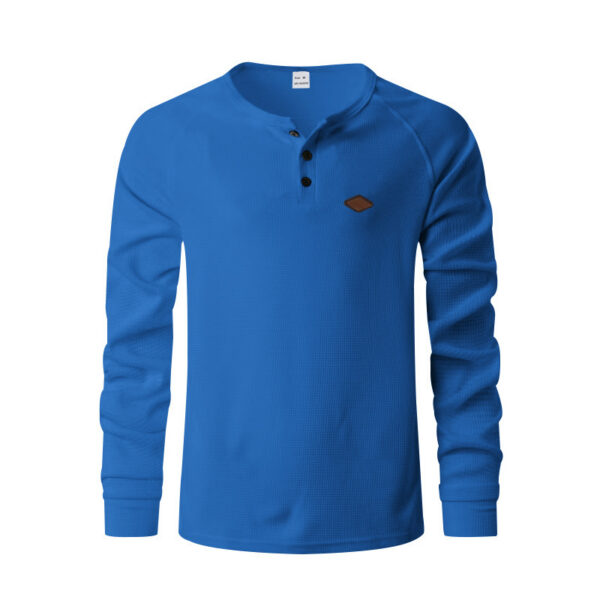 ccc60e0b-8b81-4f57-b2d2-6f1c19910bbf.jpg Waffle Buckle Quick-drying Raglan Henry Long Sleeve