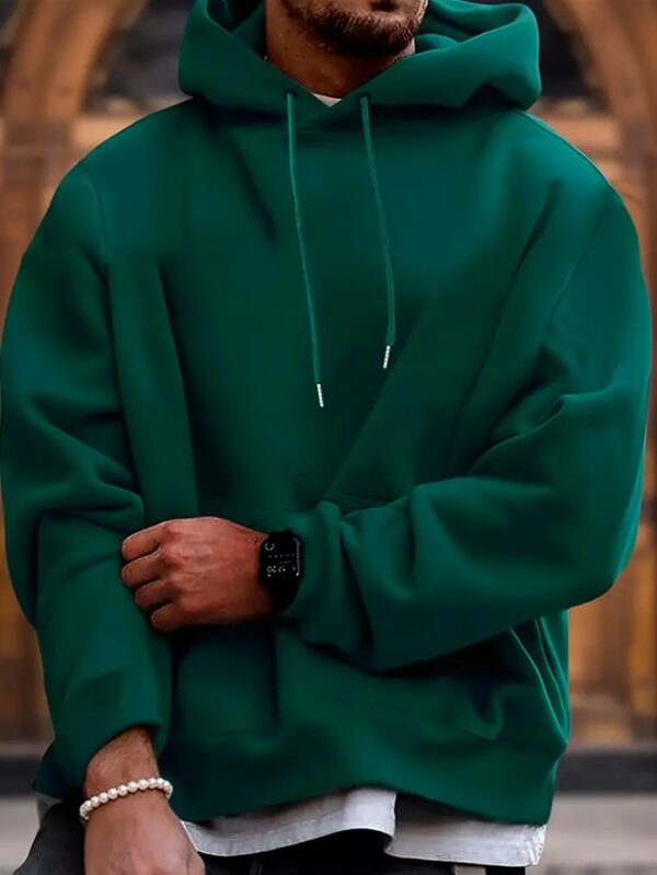 d4f49849-6d76-4177-bf83-9ce4a35553b7.jpg Men's Solid Color Hooded Jumper