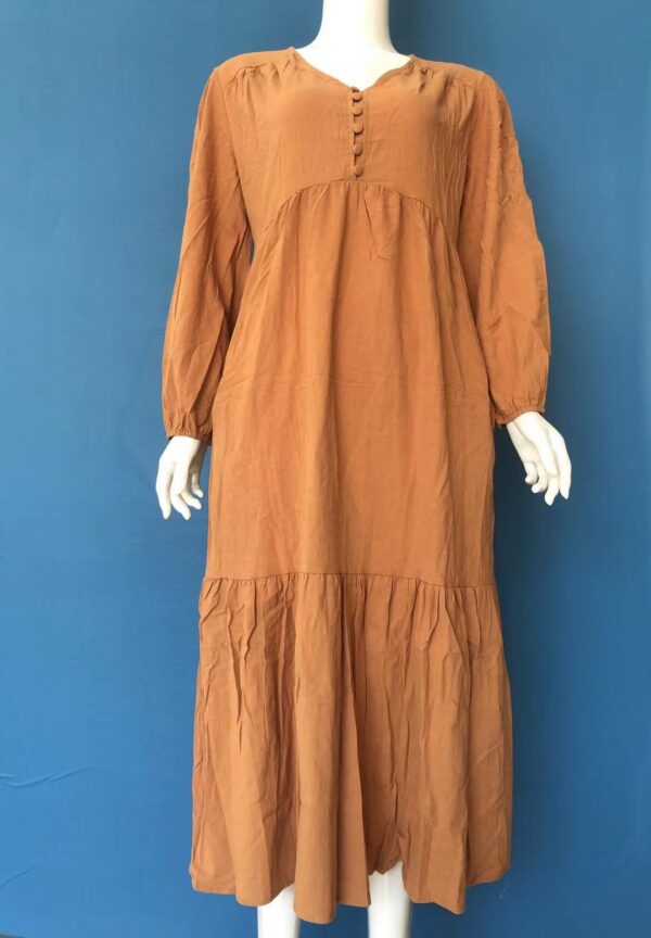 Cotton Linen Dress
