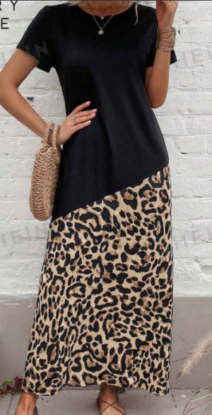 e30974b3-6eee-488f-b90a-9457587553e3 Leopard Print Tee Dress