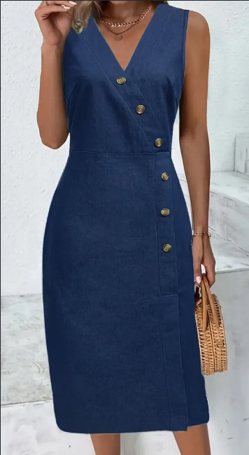eee44ae9-a016-454b-a1da-6512fb51b120 Summer New Women's Sexy Sleeveless Denim Skirt European And American Style Casual Thin Dress For Women