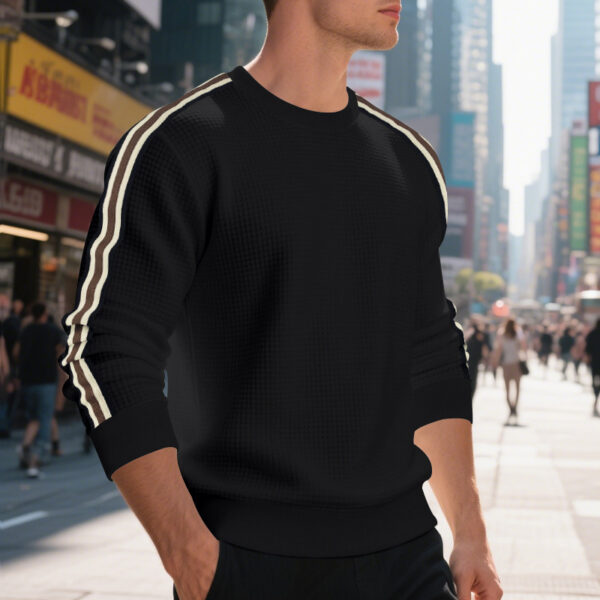 f601a198-44c2-4ec7-ab9f-148481b464ba.jpg Casual Men's Loose Round Neck Sweater Thin