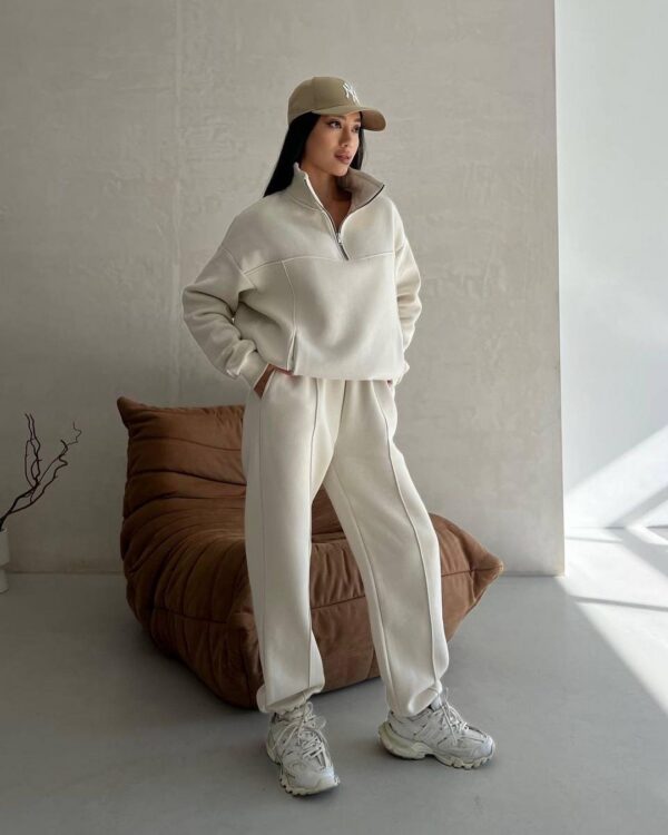 fb277191-583c-4e68-8390-4eda34f94f6a Y2K Winter Jogging Women Two Piece Set Female Zipper Coat Casual Pants Tracksuit Autumn Jacket Fashion Contrast Sport Wear Set